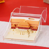 The Hall of Supreme Harmony - The Palace Museum 3D carved Note Paper